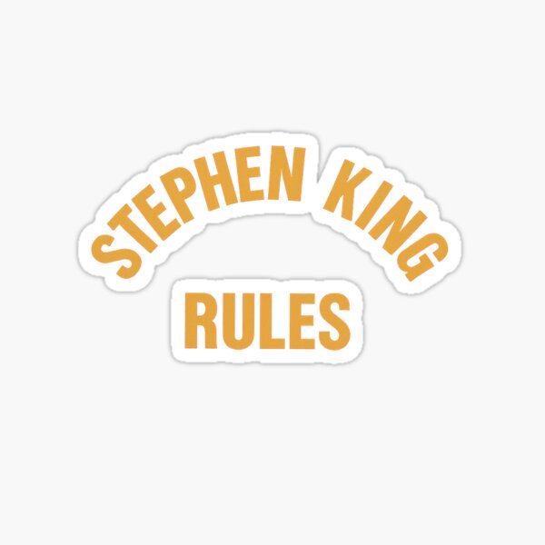 Item preview, Stephen King Rules T-Shirt – Monster Squad Inspired Design designed and sold by MAF__Designs.