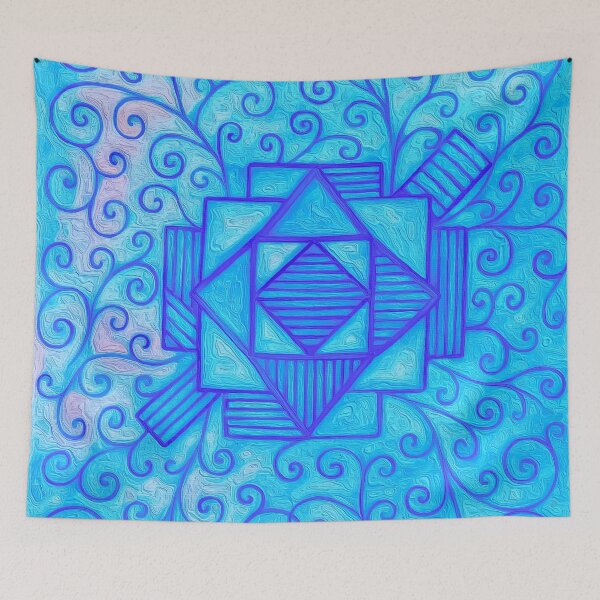 Item preview, Geometric vs Organic Etching 1 designed and sold by BloomingbySJ.