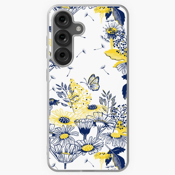 summer wild flowers Samsung Galaxy Flexible Hülle
