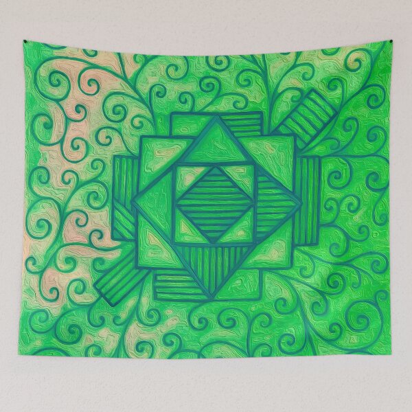Item preview, Geometric vs Organic Etching 2 designed and sold by BloomingbySJ.