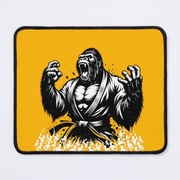Item preview, Epic Showdown – 100 Men vs. 1 Gorilla – Viral Meme Battle Art designed and sold by OfficialBDC.