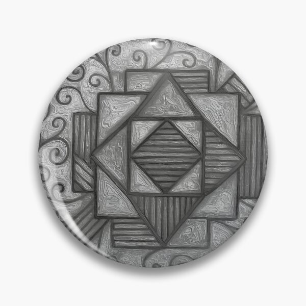 Item preview, Geometric vs Organic Etching B&W 2 designed and sold by BloomingbySJ.