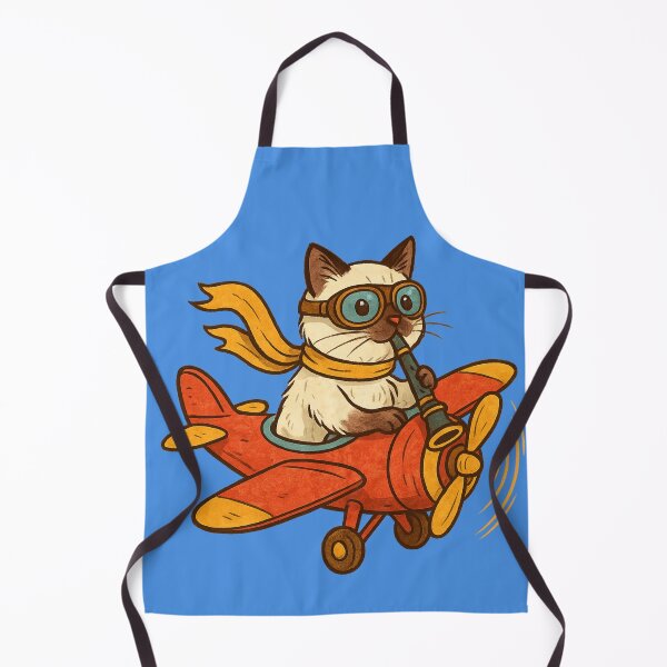 Item preview, Birman Cat Flying a Plane designed and sold by Brontox.