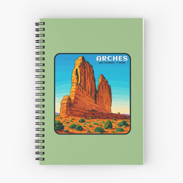 Item preview, Arches National Park Moab Utah Sticker designed and sold by Ismeal Von.
