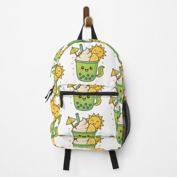 Item preview, Kawaii Lemon Lime Boba Tea – Cute Summer Citrus Drink designed and sold by Asbiell.