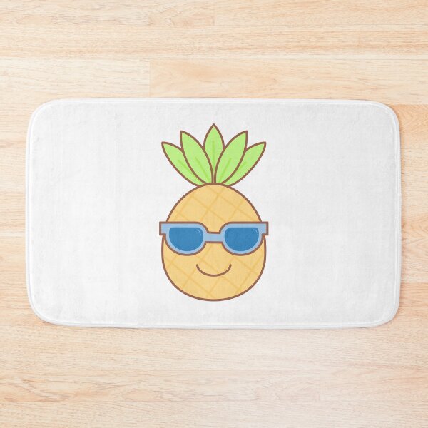Item preview, Summer Cute Pineapple Wearing Sunglasses designed and sold by nuchz.