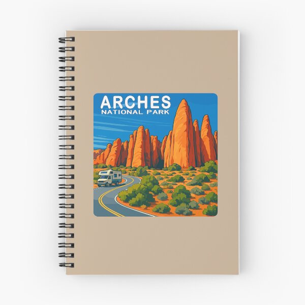 Item preview, Arches National Park Moab Utah Sticker designed and sold by Ismeal Von.