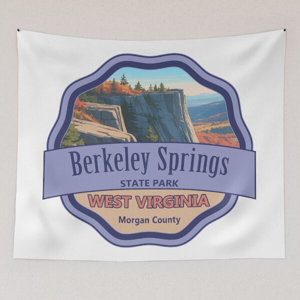 Item preview, Berkeley Springs State Park, Morgan County, West Virginia designed and sold by Wanderful-roads.