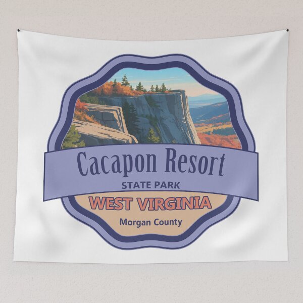 Item preview, Cacapon Resort State Park, Morgan County, West Virginia designed and sold by Wanderful-roads.