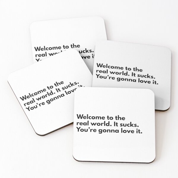 Item preview, Welcome to the Real World designed and sold by KatNics.
