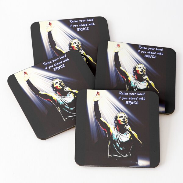 Item preview, Raise Your Hand If You Stand With Bruce. Fanart WallsOfFame designed and sold by WallsOfFameAust.