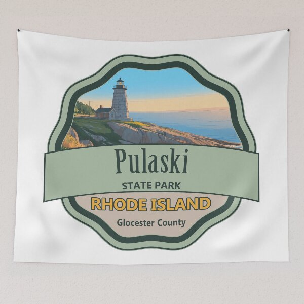 Item preview, Pulaski State Park, Glocester County, Rhode Island designed and sold by Wanderful-roads.
