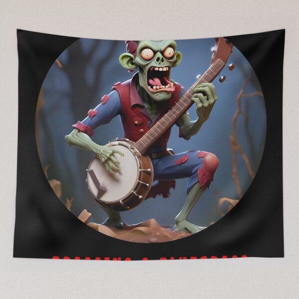 Item preview, Braaains & Bluegrass designed and sold by Fun and Violence.