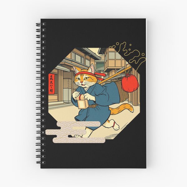 Item preview, Edo Courier Cat - Swift as the Wind designed and sold by Shivanyan.