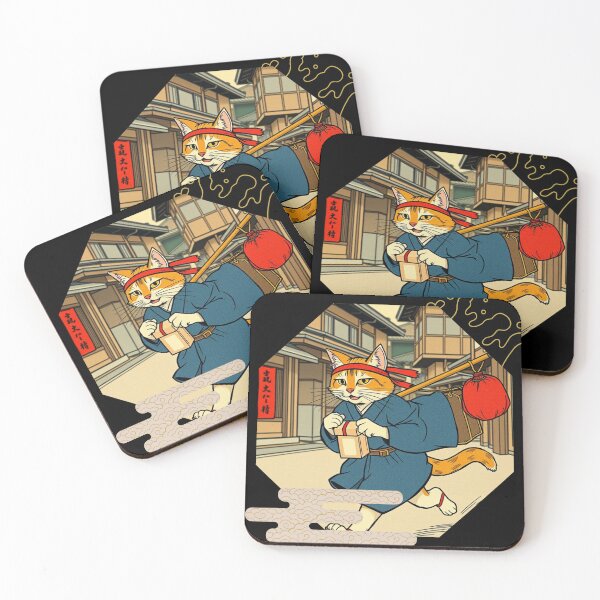 Item preview, Edo Courier Cat - Swift as the Wind designed and sold by Shivanyan.