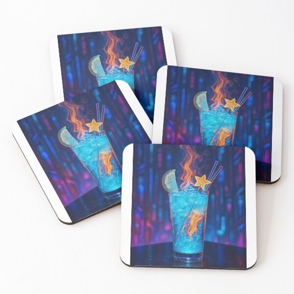 Item preview, "Inferno Ice: Cosmic Blue Blaze" designed and sold by JustKnK.