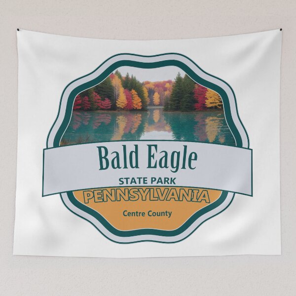 Item preview, Bald Eagle State Park, Centre County, Pennsylvania designed and sold by Wanderful-roads.