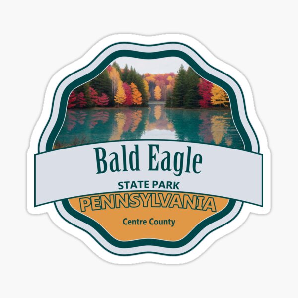 Item preview, Bald Eagle State Park, Centre County, Pennsylvania designed and sold by Wanderful-roads.