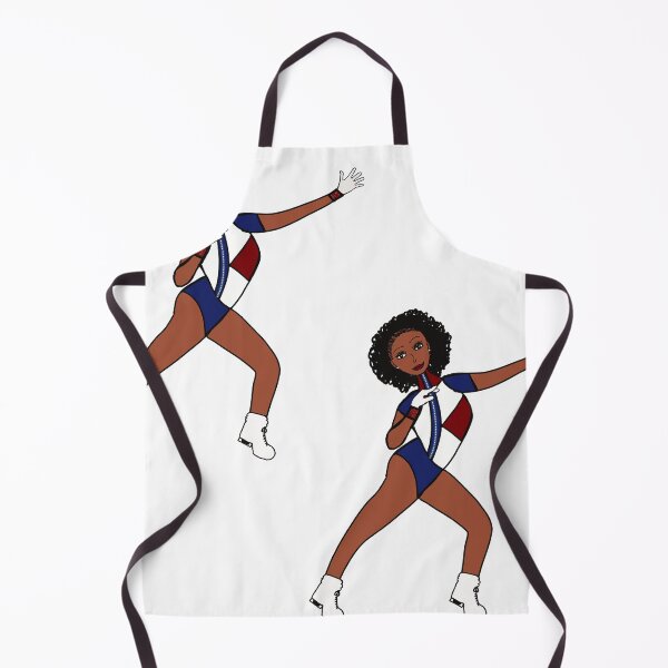 Item preview, White Red Blue Dancer #1 designed and sold by TheStyleofU.