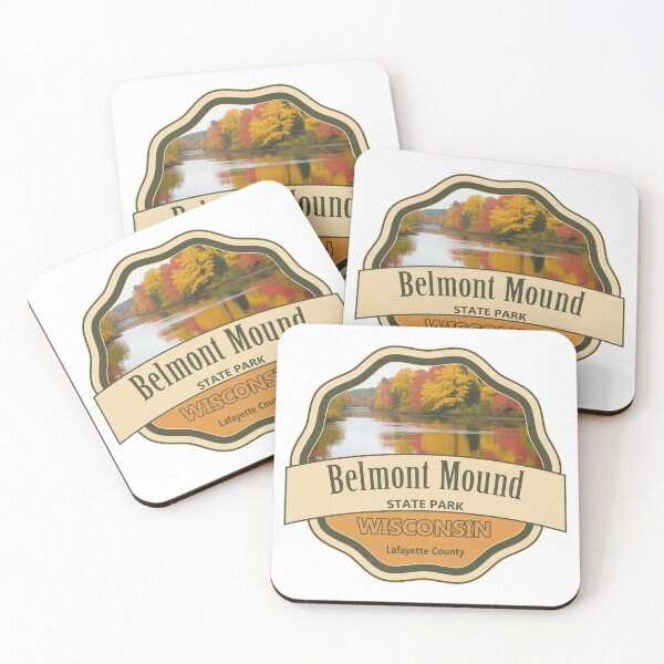 Item preview, Belmont Mound State Park, Lafayette County, Wisconsin designed and sold by Wanderful-roads.