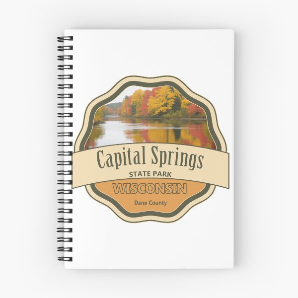 Item preview, Capital Springs State Recreation Area, Dane County, Wisconsin designed and sold by Wanderful-roads.