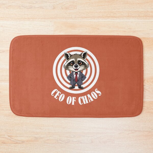 Item preview, CEO of Chaos – Funny Raccoon in Business Suit designed and sold by Rocklights.