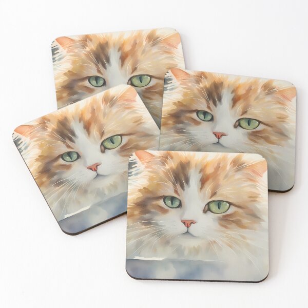 Item preview, Unimpressed Fluffy Cat designed and sold by CalmnessbyChoice.