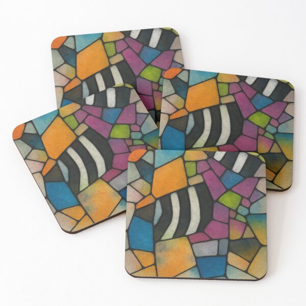 Item preview, Modern Abstract Stained Glass  designed and sold by Pacika.