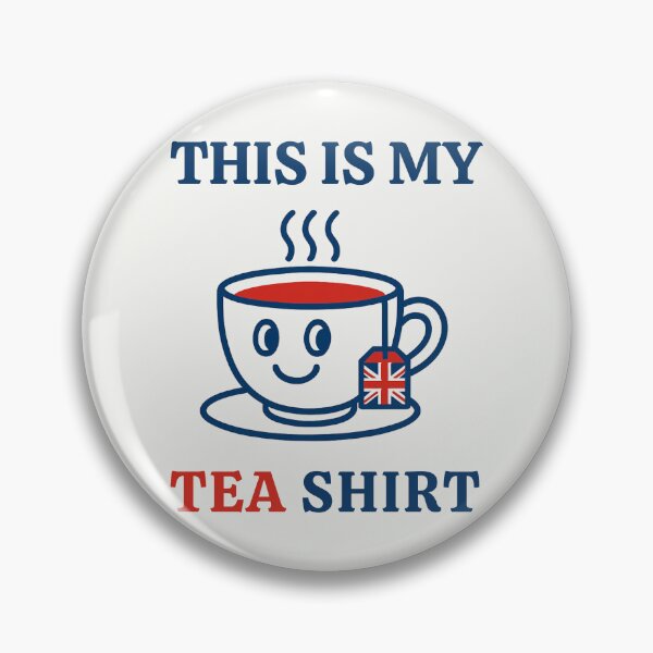 Item preview, This Is My Tea Shirt Funny British Tea Lover designed and sold by Anniko Art Studio.
