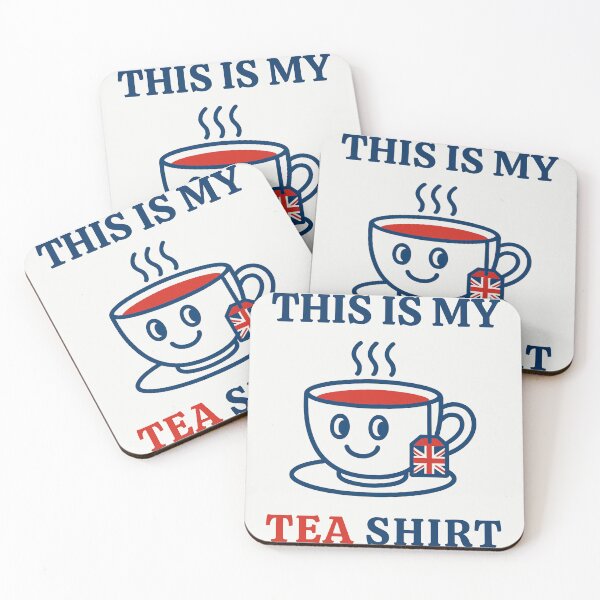 Item preview, This Is My Tea Shirt Funny British Tea Lover designed and sold by Anniko Art Studio.