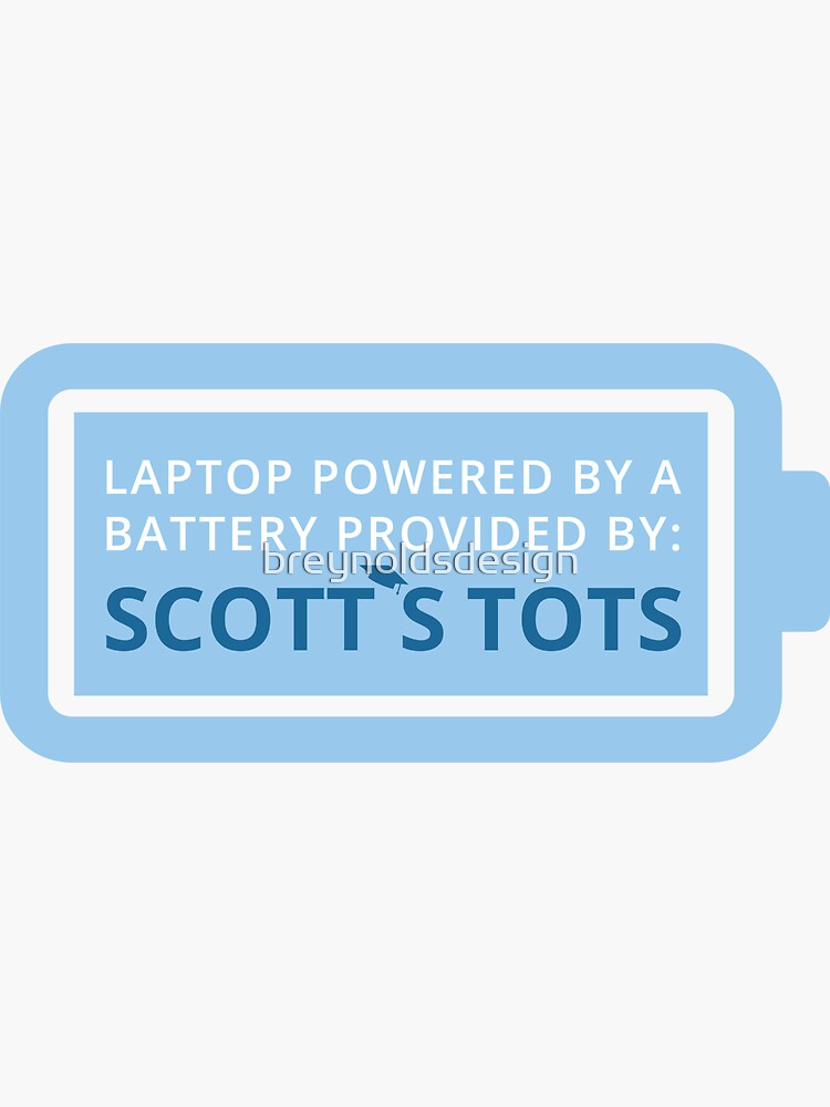 Thumbnail 3 of 3, Sticker, Scott's Tots | The Office designed and sold by breynoldsdesign.