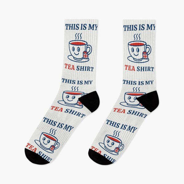 Item preview, This Is My Tea Shirt Funny British Tea Lover designed and sold by Anniko Art Studio.