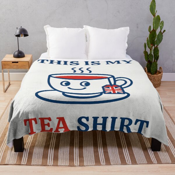 Item preview, This Is My Tea Shirt Funny British Tea Lover designed and sold by Anniko Art Studio.