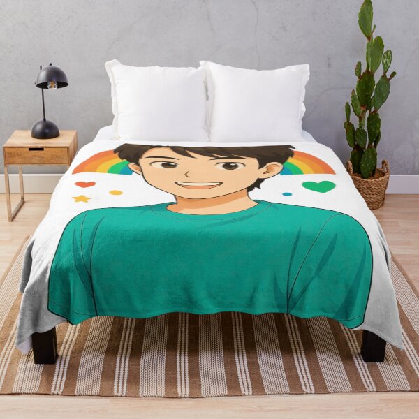 Item preview, Gentle Smile Under the Rainbow designed and sold by Haridnoi.