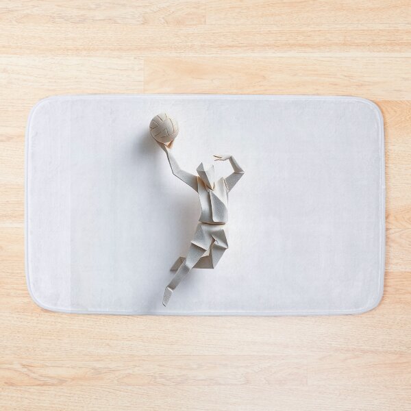 Item preview, Volleyball player origami style designed and sold by UmagineArts.