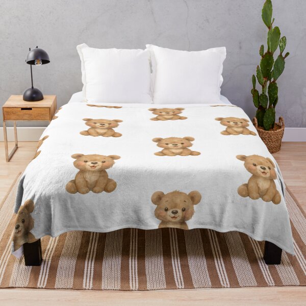 Item preview, Watercolour Bear for Children/Babies - Wall art and more designed and sold by littleloom.
