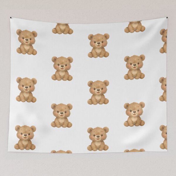 Item preview, Watercolour Bear for Children/Babies - Wall art and more designed and sold by littleloom.