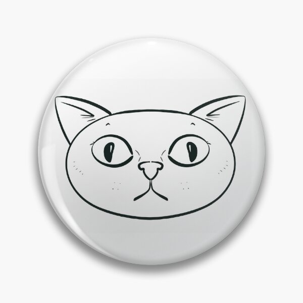 Item preview, smooth brain kitty cat designed and sold by IchorLux.