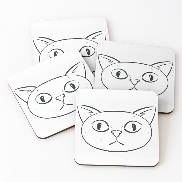 Item preview, smooth brain kitty cat designed and sold by IchorLux.