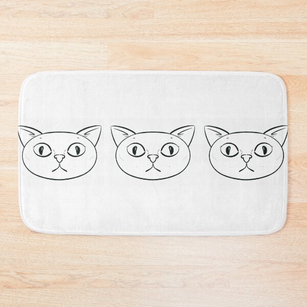 Item preview, smooth brain kitty cat designed and sold by IchorLux.