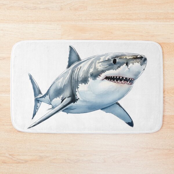 Item preview, Great White Shark designed and sold by 4rtistcDrift.