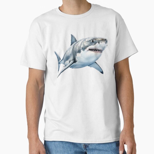 Item preview, Great White Shark designed and sold by 4rtistcDrift.