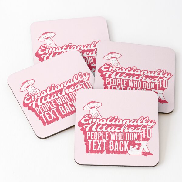 Item preview, Emotionally Attached to People Who Don’t Text Back – Funny Situationship Design designed and sold by Honominu.
