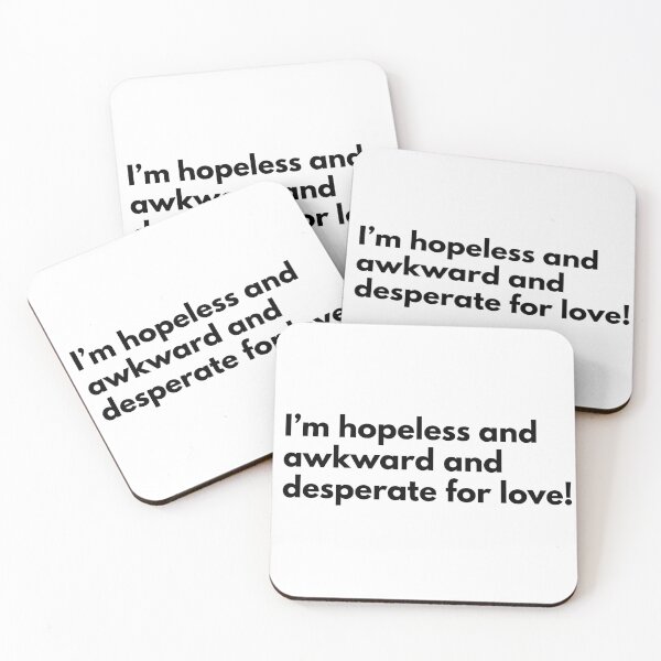 Item preview, I'm Hopeless and Awkward designed and sold by KatNics.