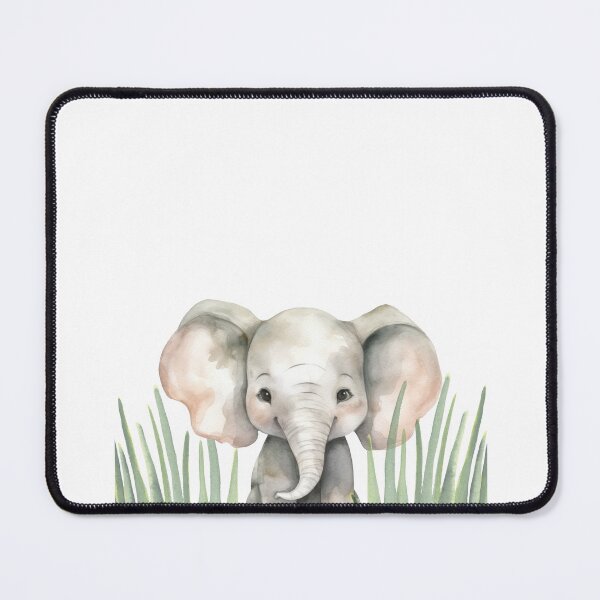 Item preview, Watercolour Elephant - Nursery Decor designed and sold by littleloom.