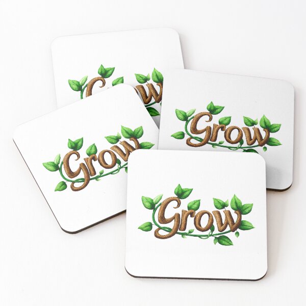 Item preview, Grow Nature Typography designed and sold by Creative Dev.