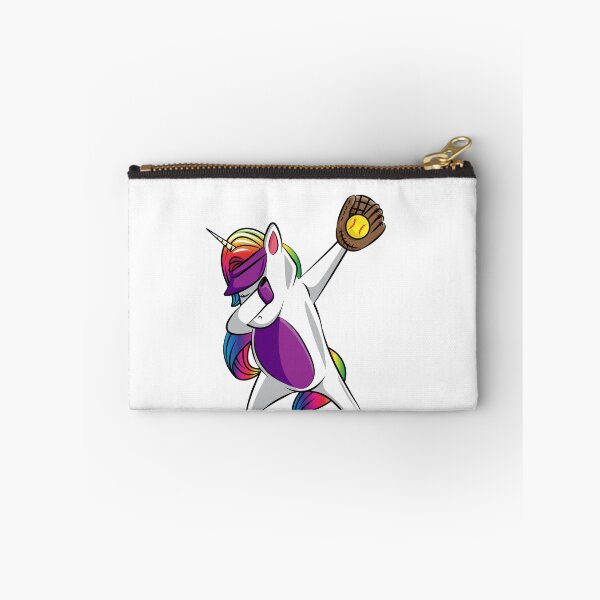 Item preview, Dabbing Unicorn Softball Girls Softball Dab Softball Gift Cute Softball Unicorn designed and sold by Rhynowear.