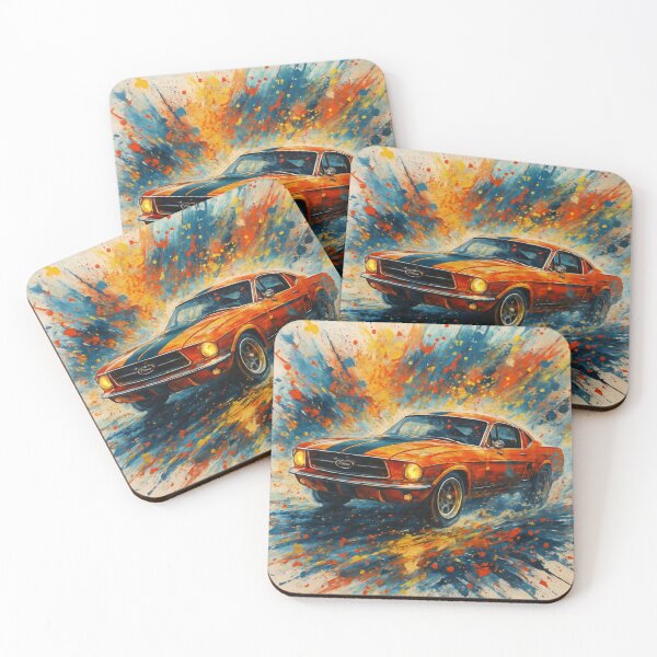 Artikelvorschau, ford mustang art entworfen und verkauft von Bernd Friese.