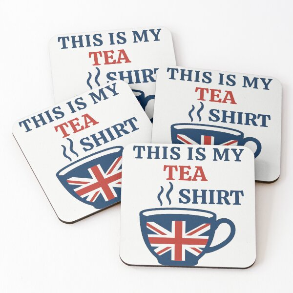 Item preview, This Is My Tea Shirt Funny British Tea Lover designed and sold by Anniko Art Studio.