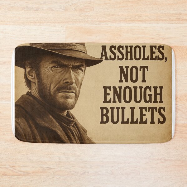 Item preview, "Western quote" – For real gunslingers designed and sold by Bernd Friese.